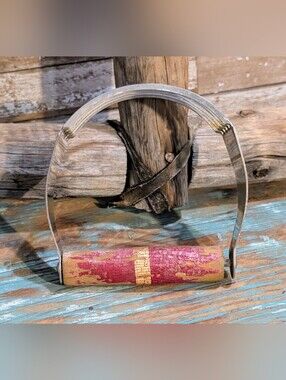 Antique Ekco A&J USA Dough Blender W Red Wooden Handle